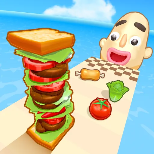 Game icon for Sandwich Runner by 株式会社ドワンゴ
